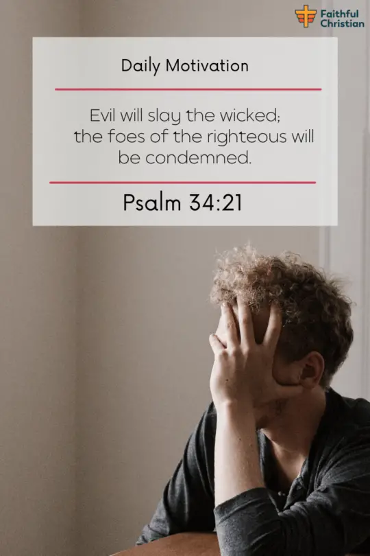 19 Versículos de la Biblia sobre el mal y los malhechores (Sagradas Escrituras)