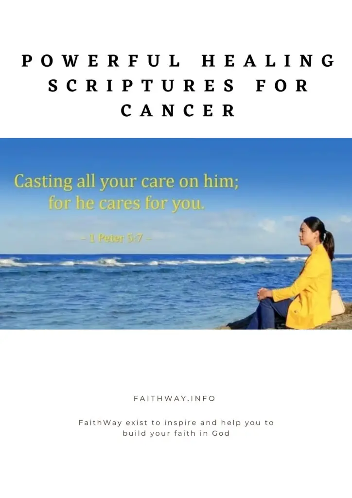 12 Escrituras curativas para el cáncer –