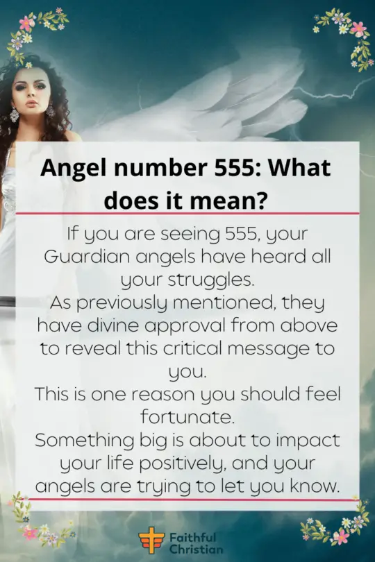 Significado 555: ¿Qué significa ver el ángel número 555?