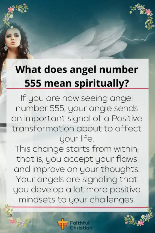 Significado 555: ¿Qué significa ver el ángel número 555?