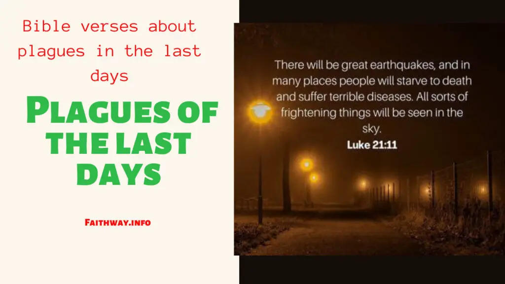 20 Versículos de la Biblia sobre las plagas de los últimos días: aprende la verdad –
