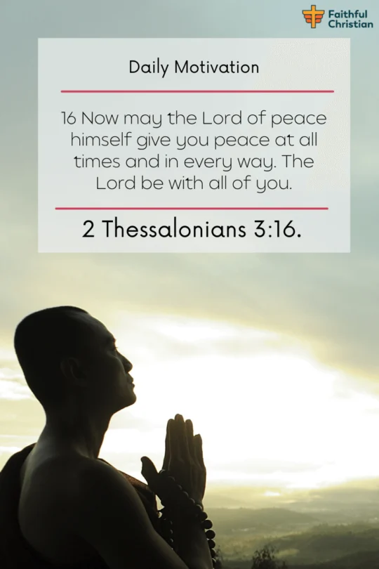 Más de 30 versículos bíblicos sobre la paz en tiempos difíciles