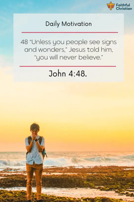 Más de 30 versículos bíblicos sobre la fe sin ver
