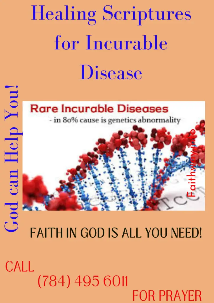 17 Escrituras curativas para enfermedades incurables: Versículos bíblicos KJV -