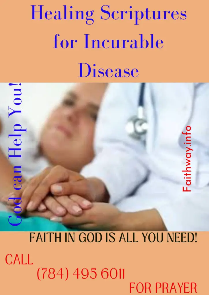 17 Escrituras curativas para enfermedades incurables: Versículos bíblicos KJV -