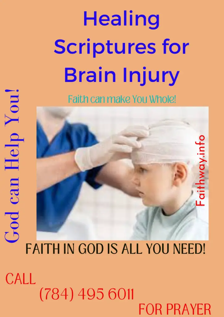 21 Escrituras sobre curación de lesiones cerebrales: Versículos bíblicos KJV -