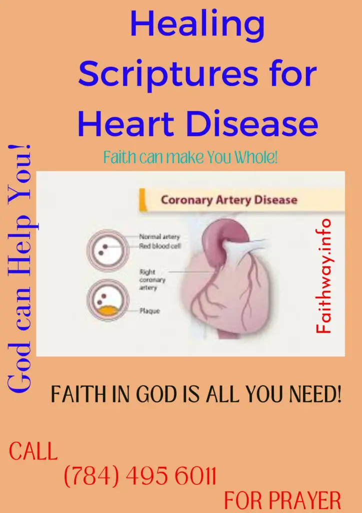 21 Escrituras curativas para enfermedades del corazón: Versículos bíblicos Kjv -