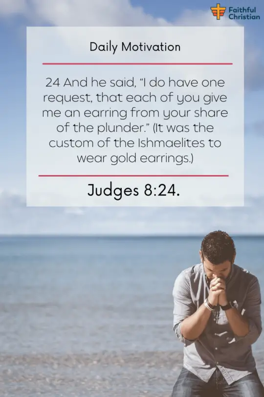 Más de 30 versículos de la Biblia sobre un hombre que usa aretes [Piercing Ear]