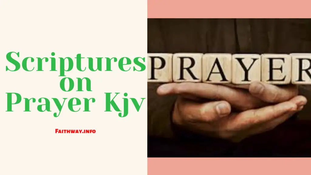 Escrituras sobre el tema de la oración kjv - Versículos de la Biblia versión King James sobre el tema de la oración -