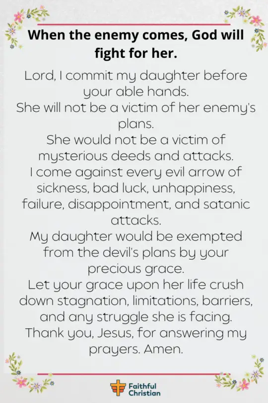 7 poderosas oraciones para el cumpleaños de mi hija