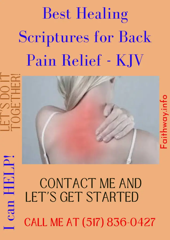 Las 15 mejores escrituras curativas para aliviar el dolor de espalda