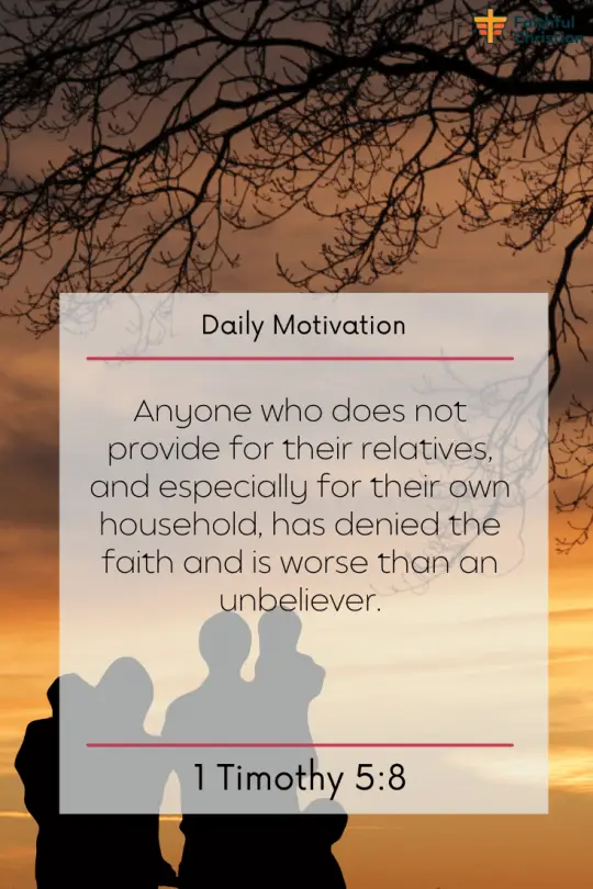 Más de 30 versículos bíblicos sobre el amor y la unidad familiar: (Escrituras)
