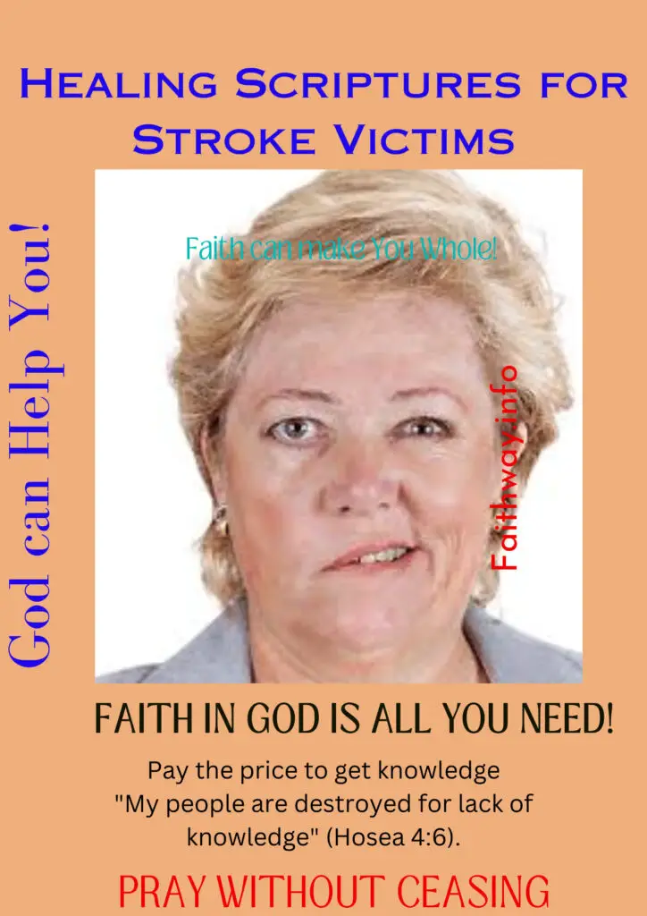21 Escrituras curativas para víctimas de accidentes cerebrovasculares: Versículos bíblicos KJV -