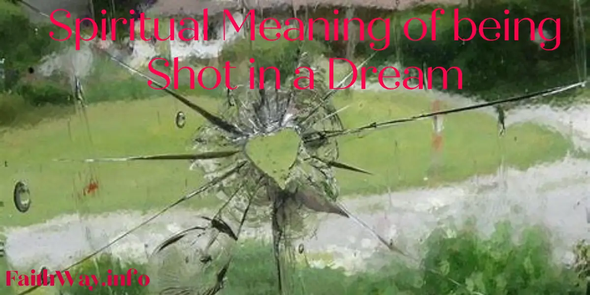 Significado espiritual de recibir un disparo en un sueño