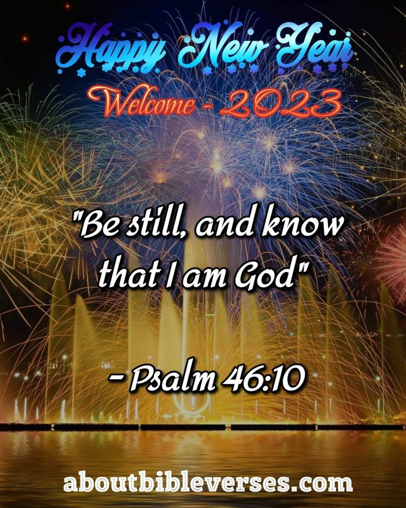 [Best] Más de 47 imágenes de feliz año nuevo (2023) con versículos y deseos de la Biblia