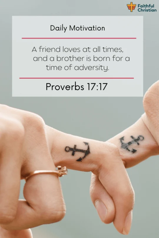 Versículos de la Biblia sobre la amistad y el amor (mantenerse unidos)
