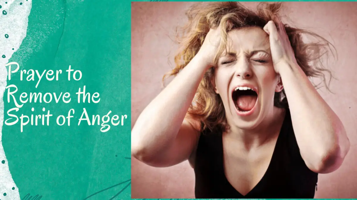 Oración para quitar el espíritu de ira de tu vida –