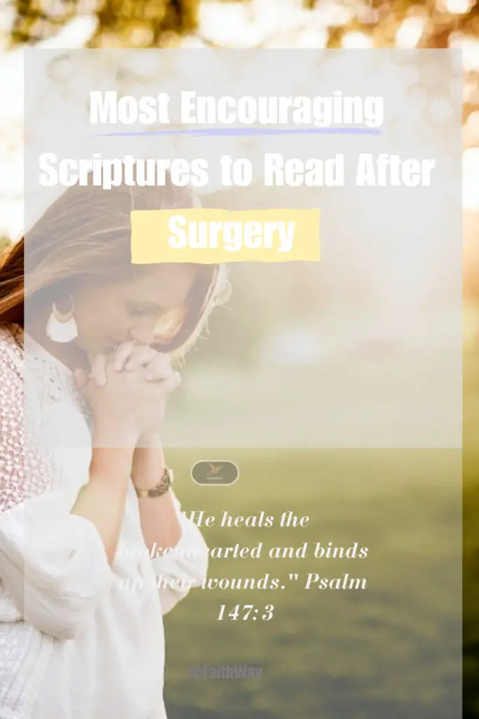 19 versículos bíblicos para la curación después de la cirugía [Scriptures to Read Right Now!] -