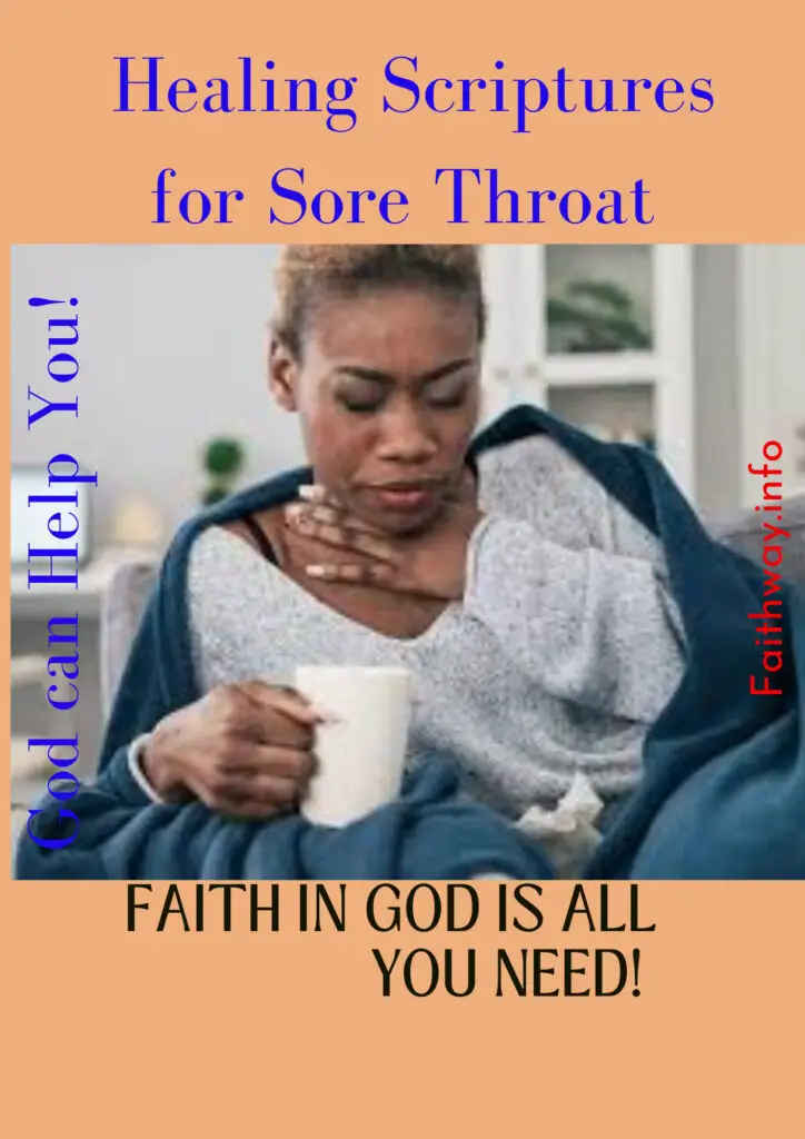 21 Escrituras curativas para el dolor de garganta: Versículos bíblicos KJV -