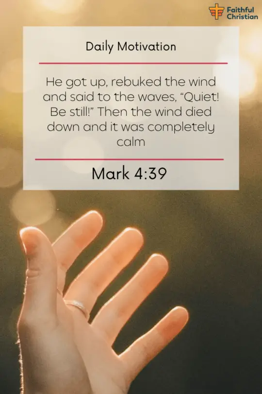 26 Escrituras poderosas (Marcos 4:39)