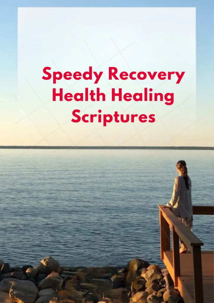 27 Escrituras para una rápida recuperación y curación de la salud -