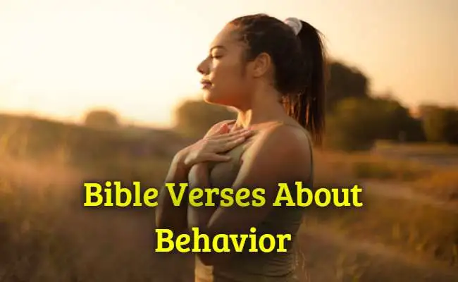 [Best] Más de 20 versículos bíblicos sobre el comportamiento.