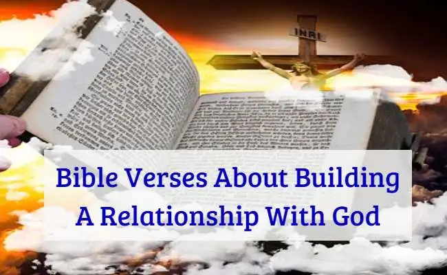 Más de 50 versículos bíblicos sobre cómo construir una relación con Dios