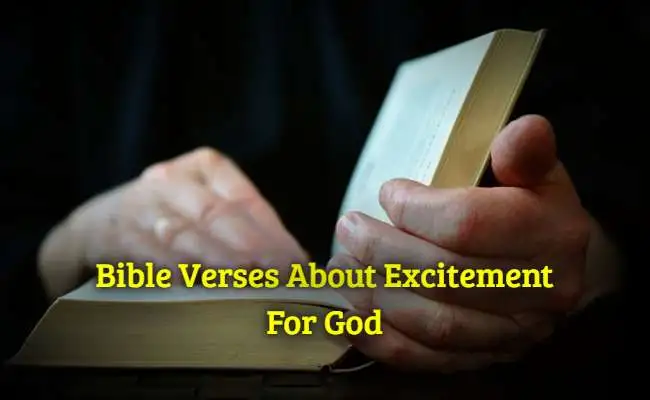 [Top] Más de 29 versículos de la Biblia sobre el entusiasmo por Dios