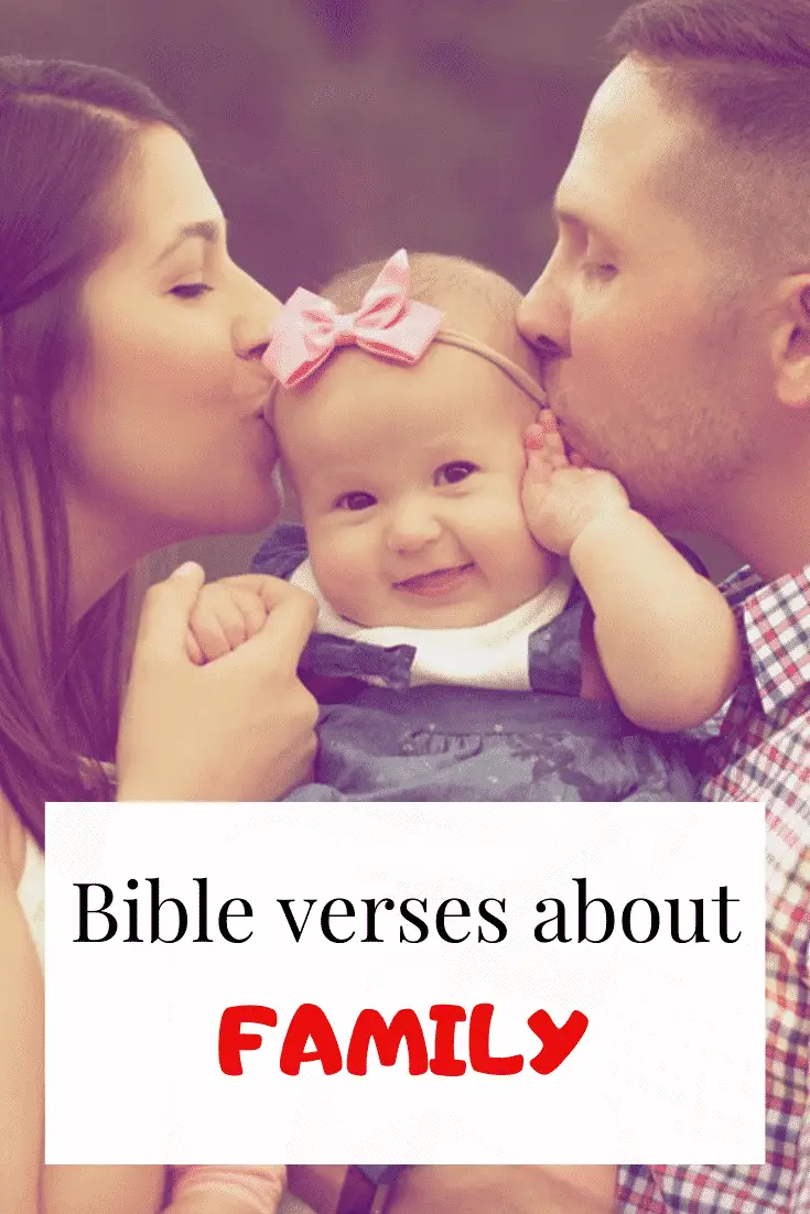 Más de 30 versículos bíblicos sobre el amor y la unidad familiar: (Escrituras)