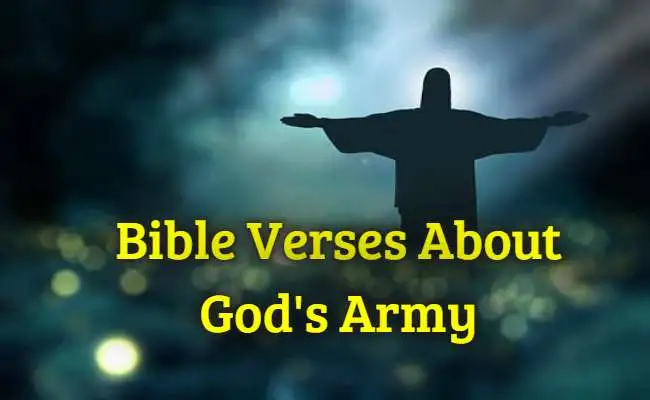 [Best] Más de 10 versículos de la Biblia sobre el ejército de Dios