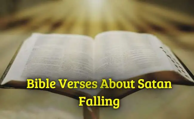 [Best] Más de 30 versículos bíblicos sobre la caída de Satanás del cielo