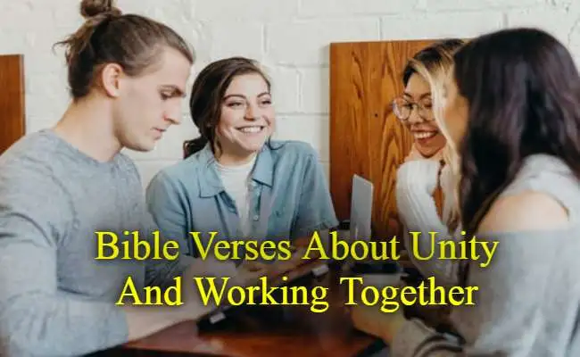 [Best] Más de 25 versículos bíblicos sobre unidad y cooperación.