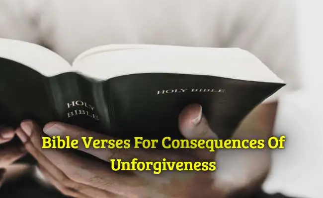 [Best] Más de 22 versículos de la Biblia sobre las consecuencias de la falta de perdón