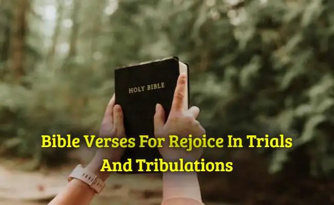 [Top] Más de 37 versículos bíblicos para el gozo en las pruebas y tribulaciones