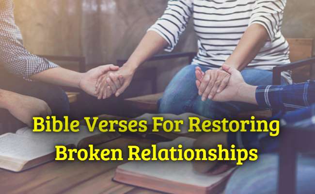 [Best] Más de 19 versículos bíblicos para reparar relaciones rotas