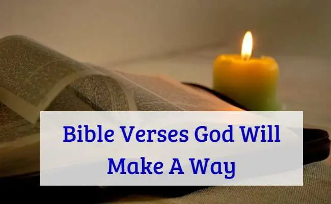 [Top] Más de 43 versículos de la Biblia Dios abrirá un camino
