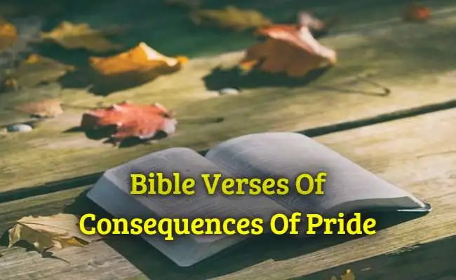 [Best] 28+ Escritura sobre las consecuencias del orgullo en la Biblia