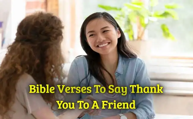 [Best] Más de 19 versículos bíblicos para agradecer a un amigo