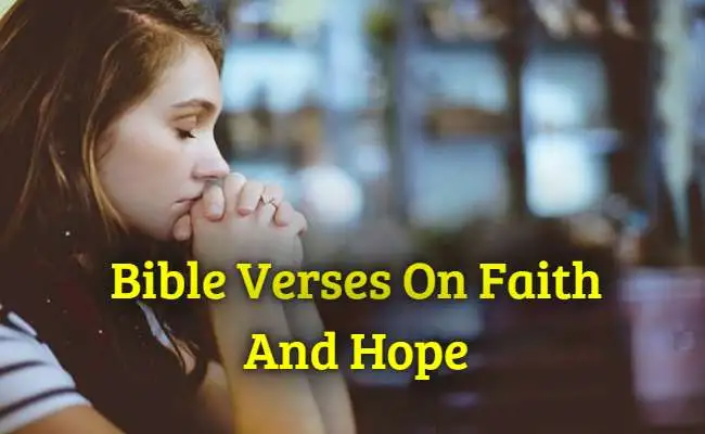 [Best] Más de 17 versículos bíblicos sobre la fe y la esperanza