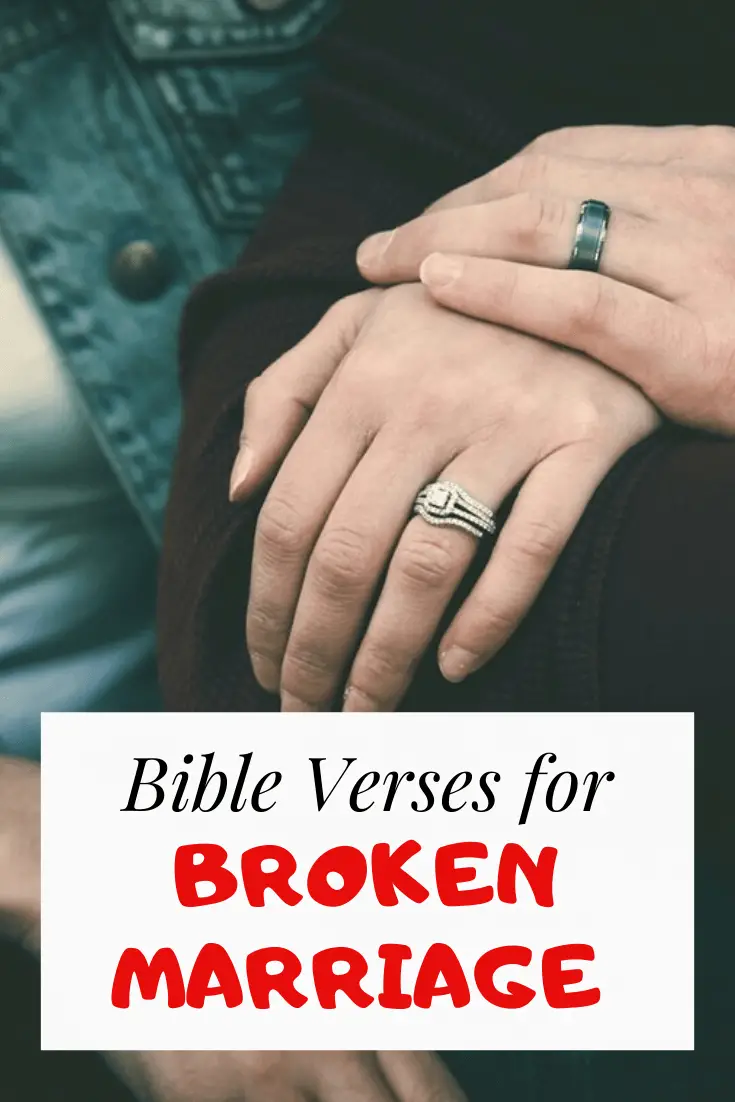 Más de 30 versículos bíblicos para matrimonios rotos: Versículos bíblicos para un matrimonio en problemas