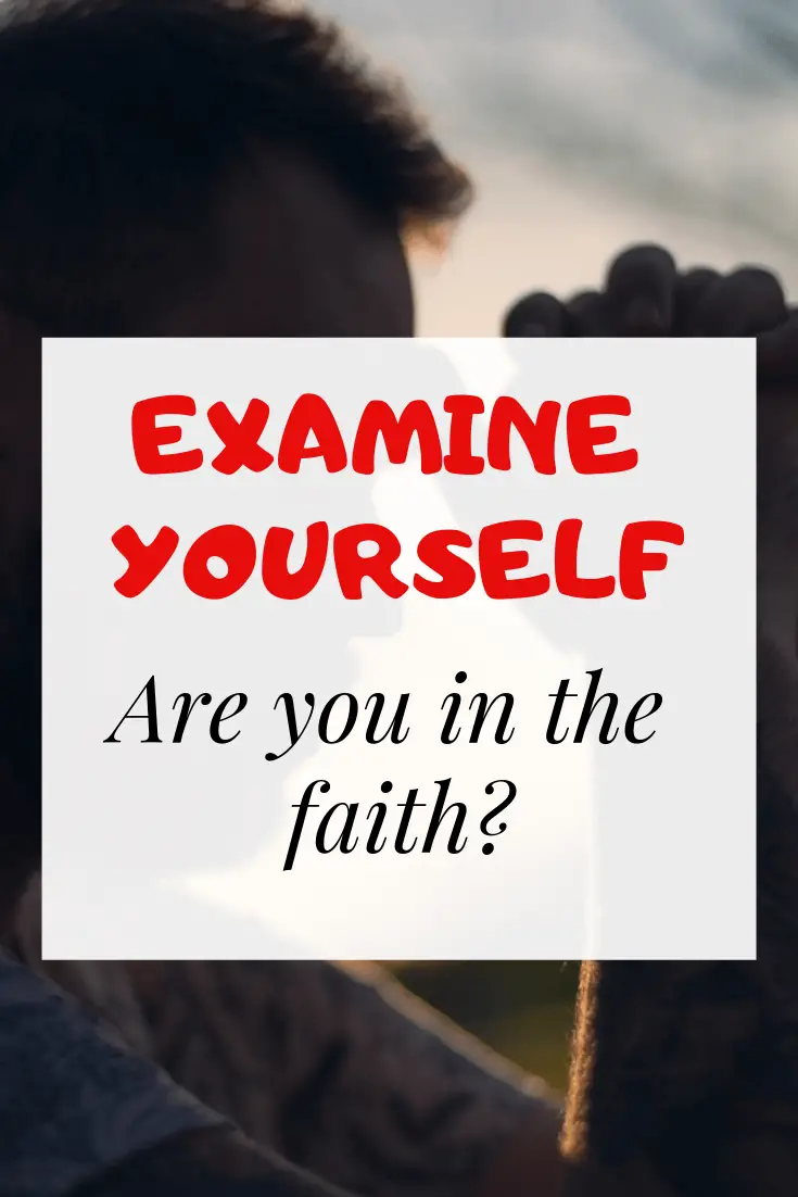 Examínate a ti mismo para ver si estás en la fe: ¿Qué quiso decir Pablo?