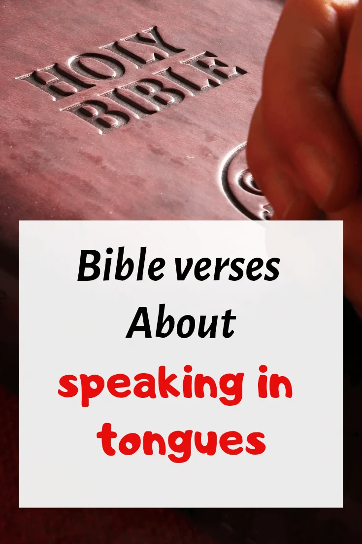 Hablar en lenguas Versículos bíblicos: más de 30 pasajes bíblicos