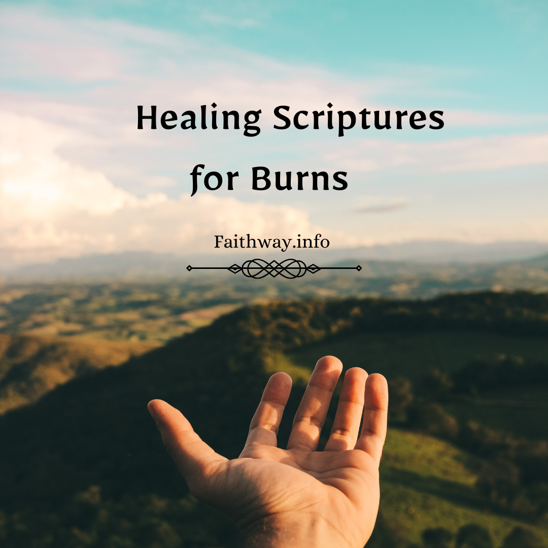 10 escrituras curativas para quemaduras –