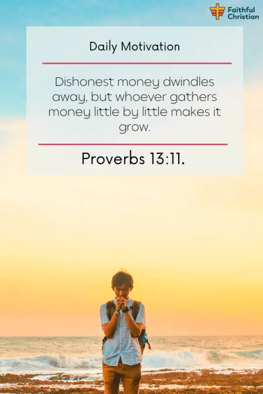 Más de 30 versículos bíblicos sobre cómo ganar dinero [NIV SCRIPTURES]