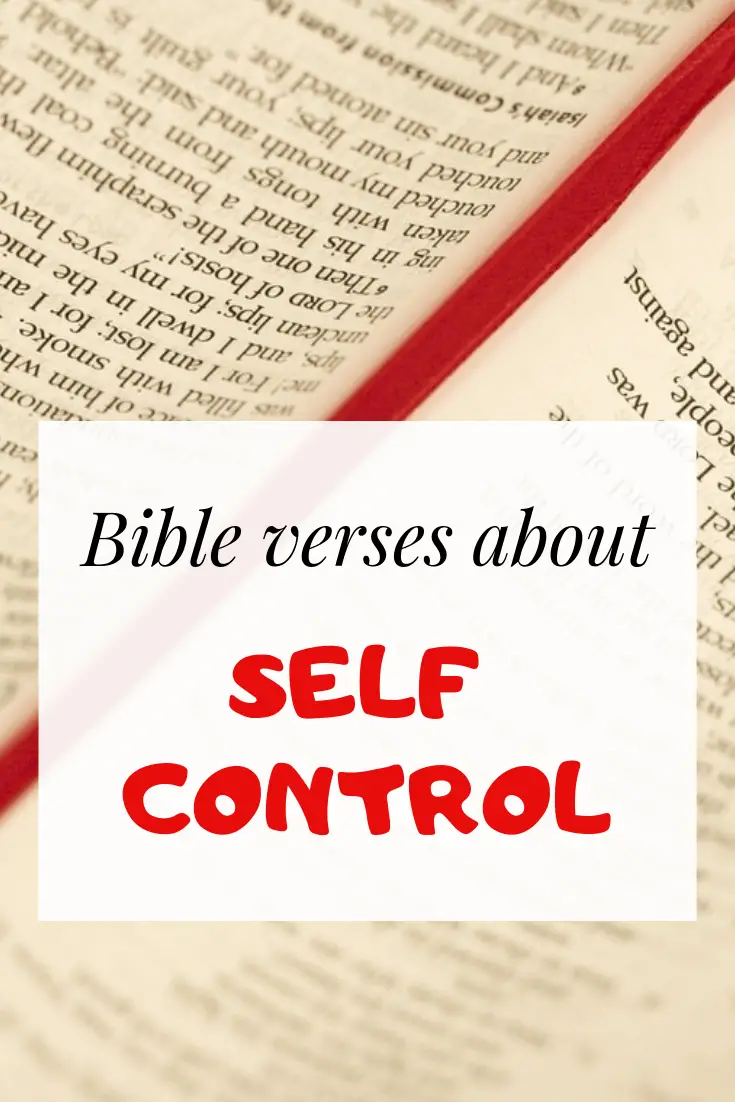 Más de 30 versículos bíblicos sobre el autocontrol: ¿Qué dice la Escritura?
