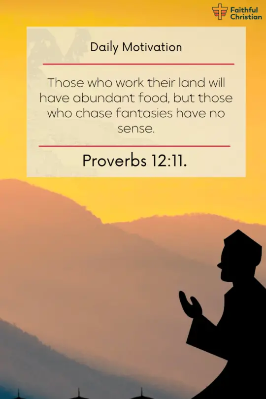 Más de 30 versículos bíblicos sobre trabajar duro y no darse por vencido