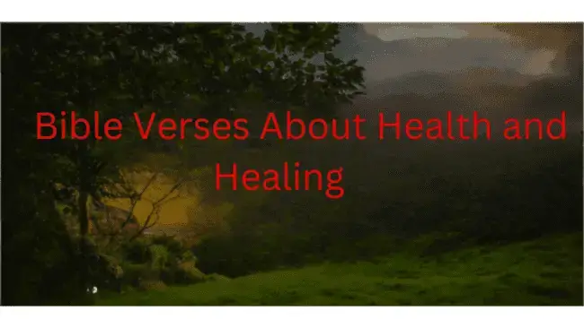 30 Versículos de la Biblia sobre Salud y Curación -