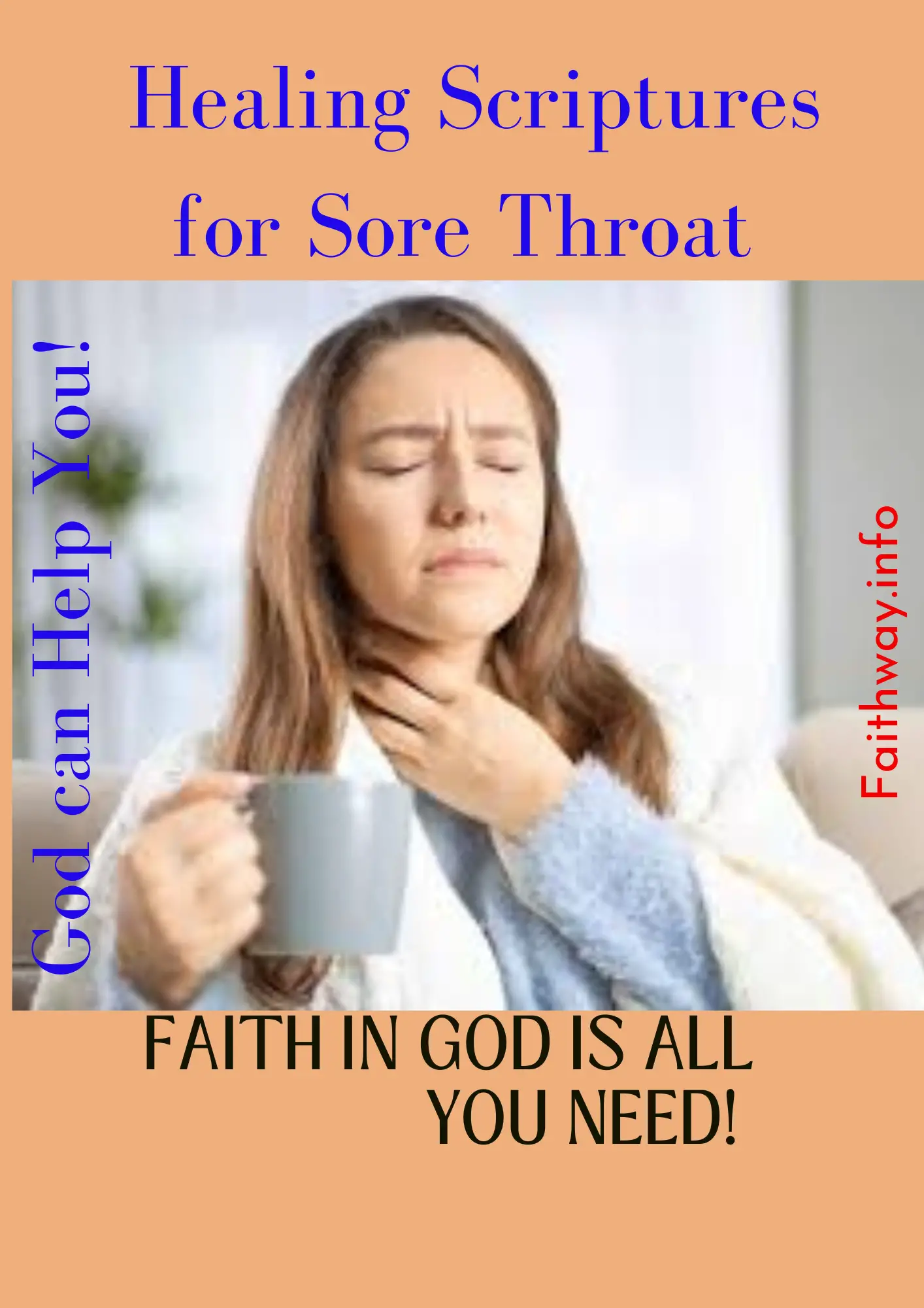 21 Escrituras curativas para el dolor de garganta: Versículos bíblicos KJV -