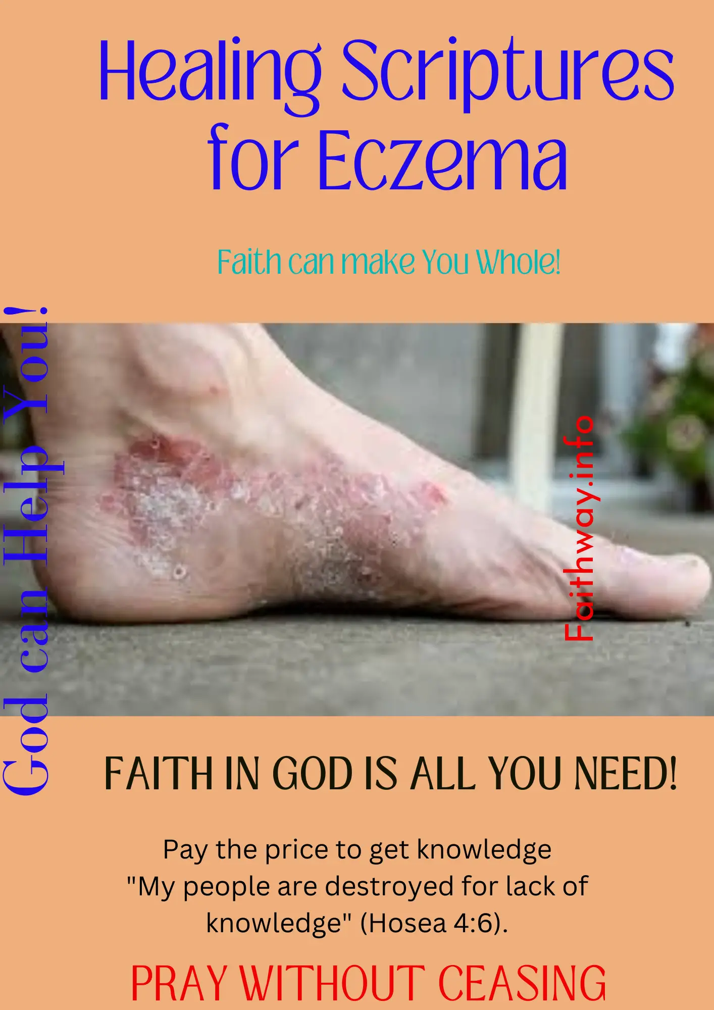 21 Escrituras curativas para el eczema: Versículos bíblicos KJV -