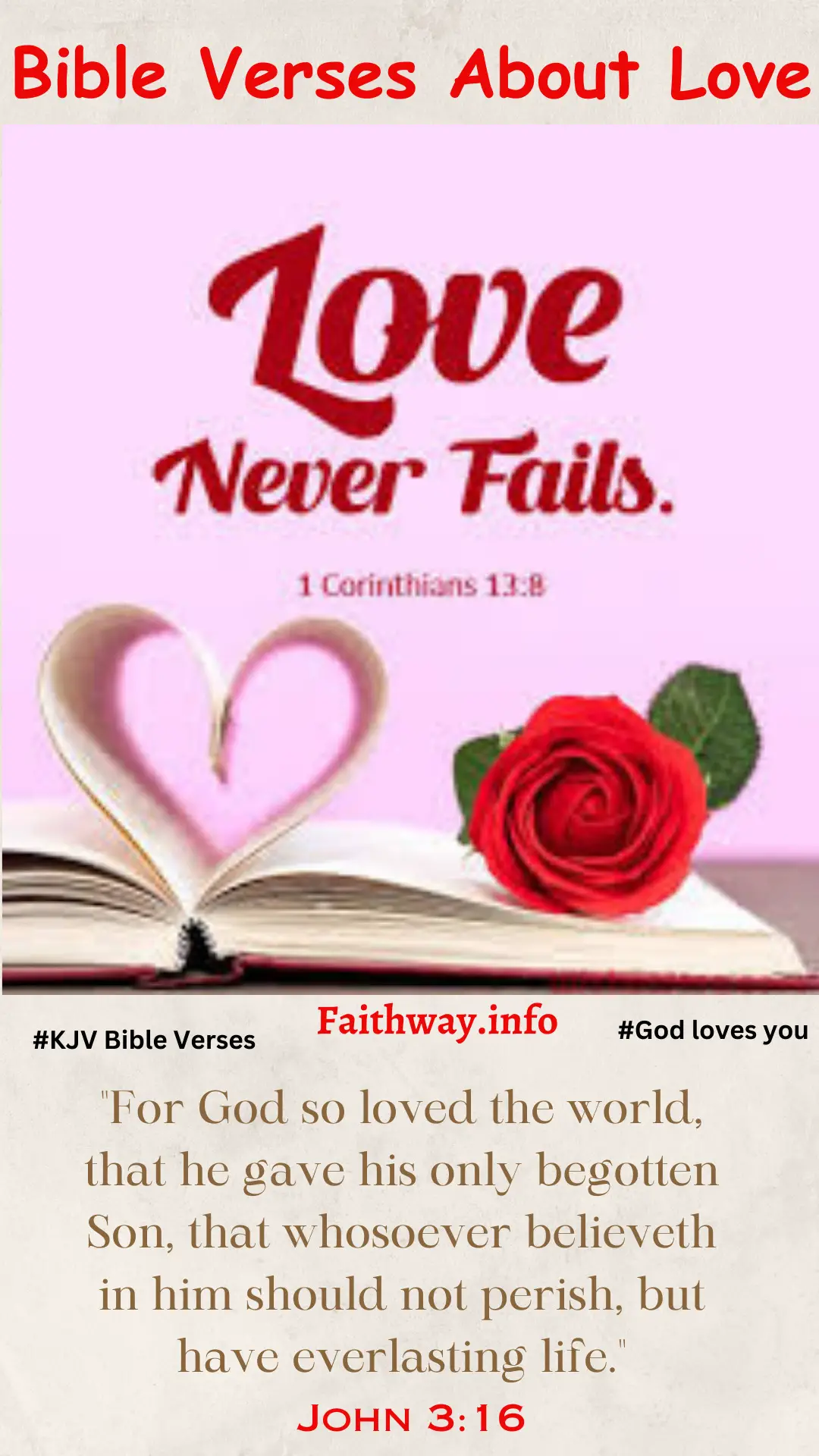 50 Versículos Bíblicos Kjv Sobre El Amor Y El Matrimonio: Los Mejores Versículos Bíblicos -